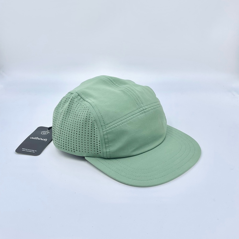 NEW Allbirds Natural Run Cap Merino Blend Unisex 5 Panel Hat Hazy Cargo Netplus